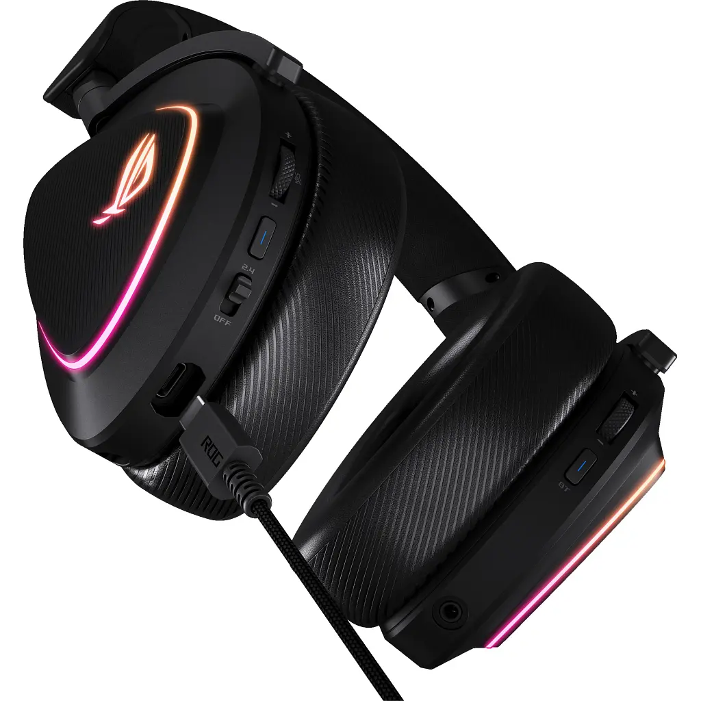 Навушники ASUS ROG Delta II Black (90YH03W0-BHUA00) - фото 4