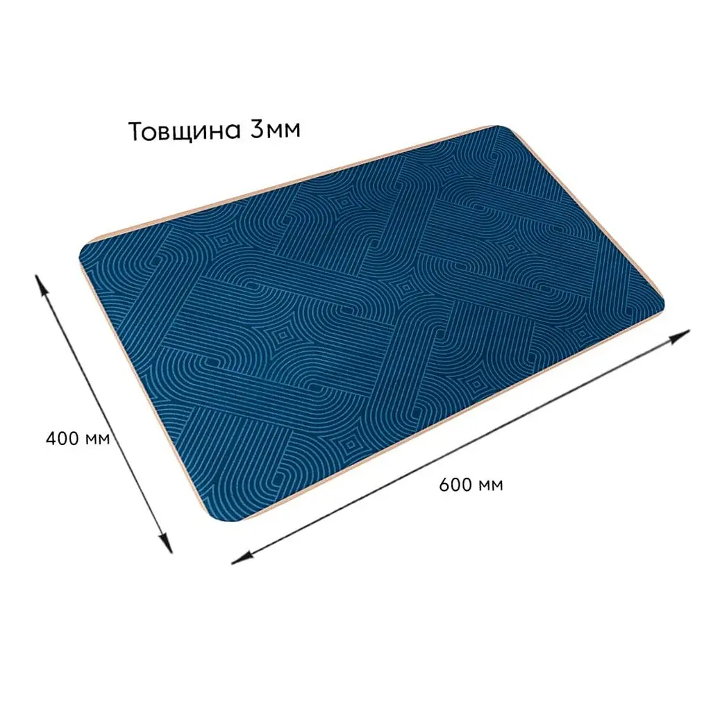 Вологопоглинаючий килимок 400х600х3мм SW-00002553 - фото 3