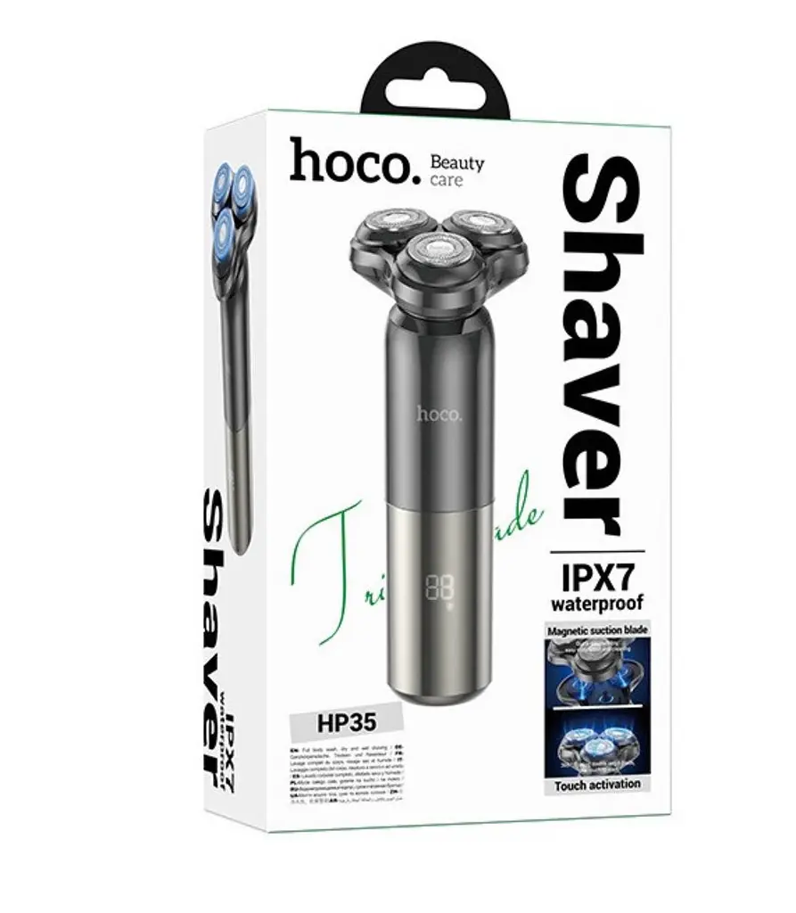 Електробритва Hoco HP35 чорна - фото 3