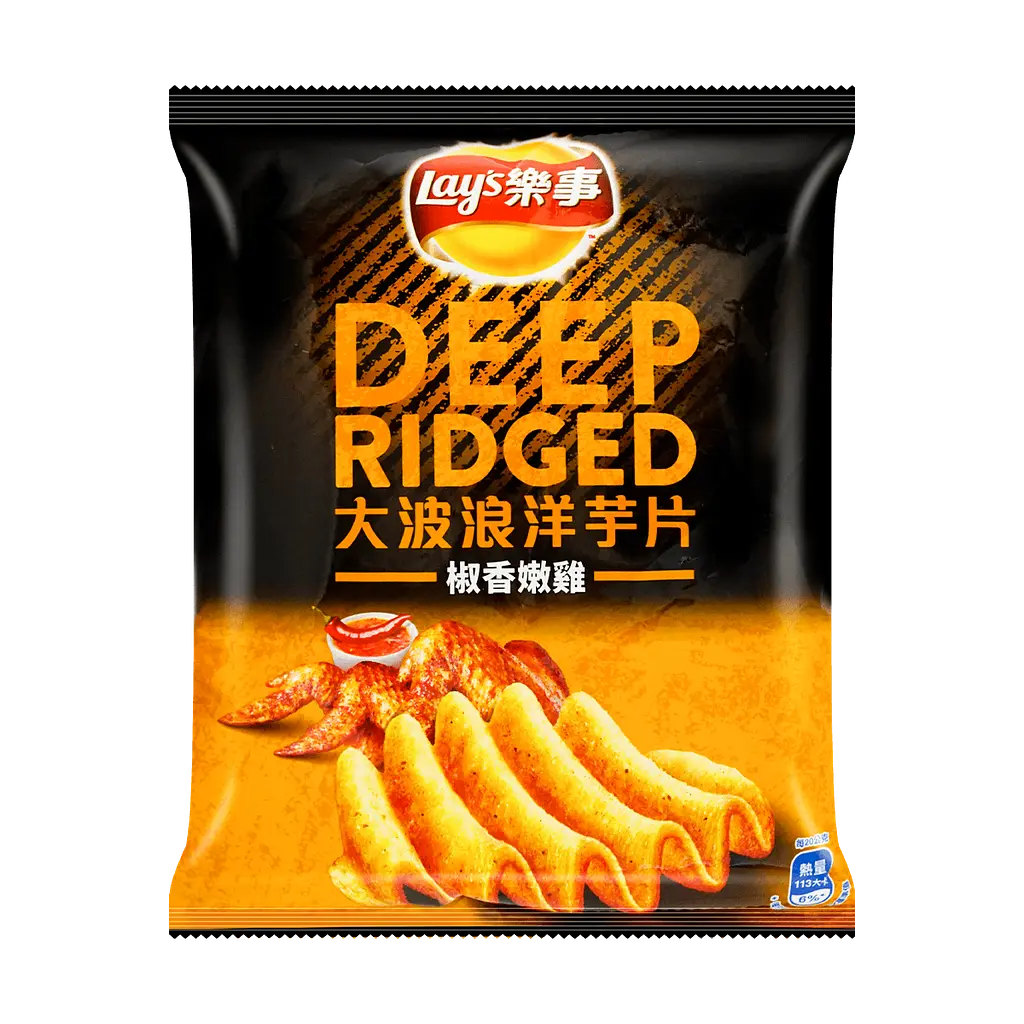 Чіпси Lay's Deep Ridged Taiwan 54 г