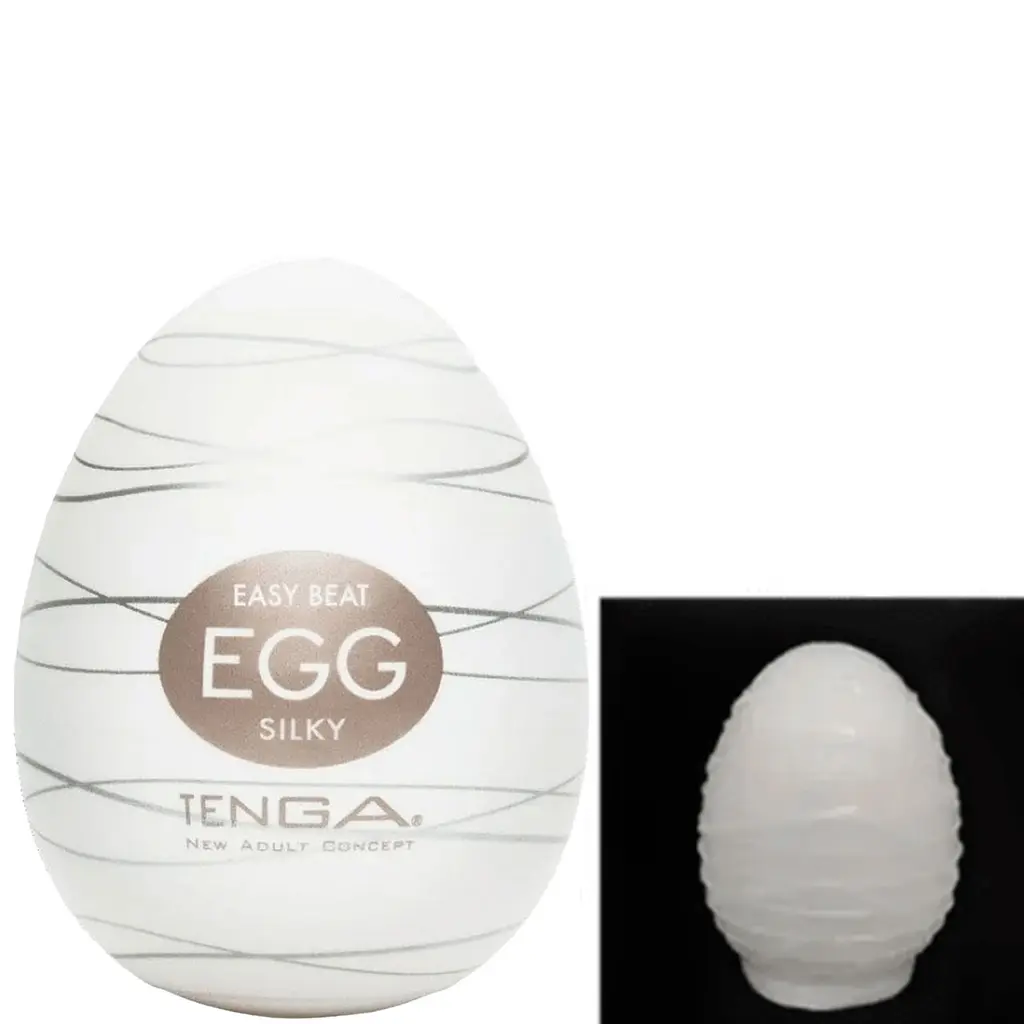 Чоловічий мастурбатор Tenga EGG яйце - фото 4