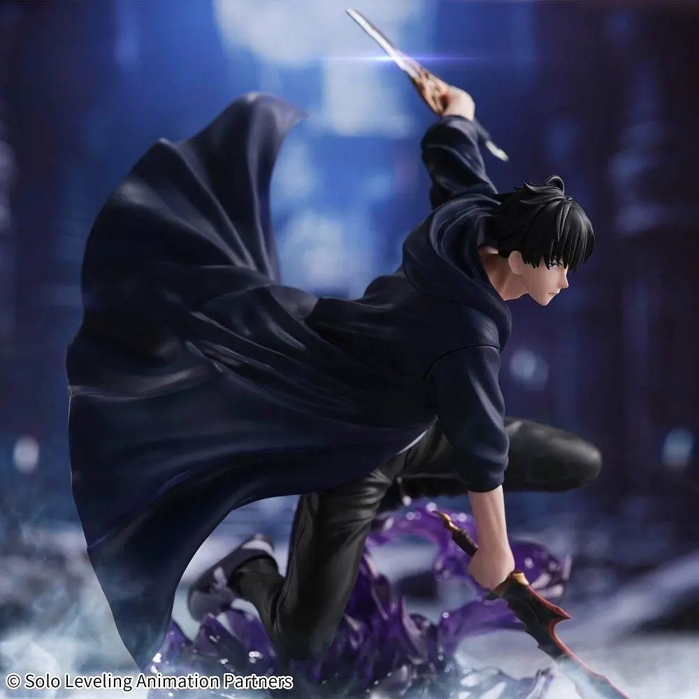 Фігурка Bandai Spirits Solo Leveling Jin Woo Sung Підняття рівня поодинці Сон Джин Ву 13 см BS SL JWS 13 - фото 4