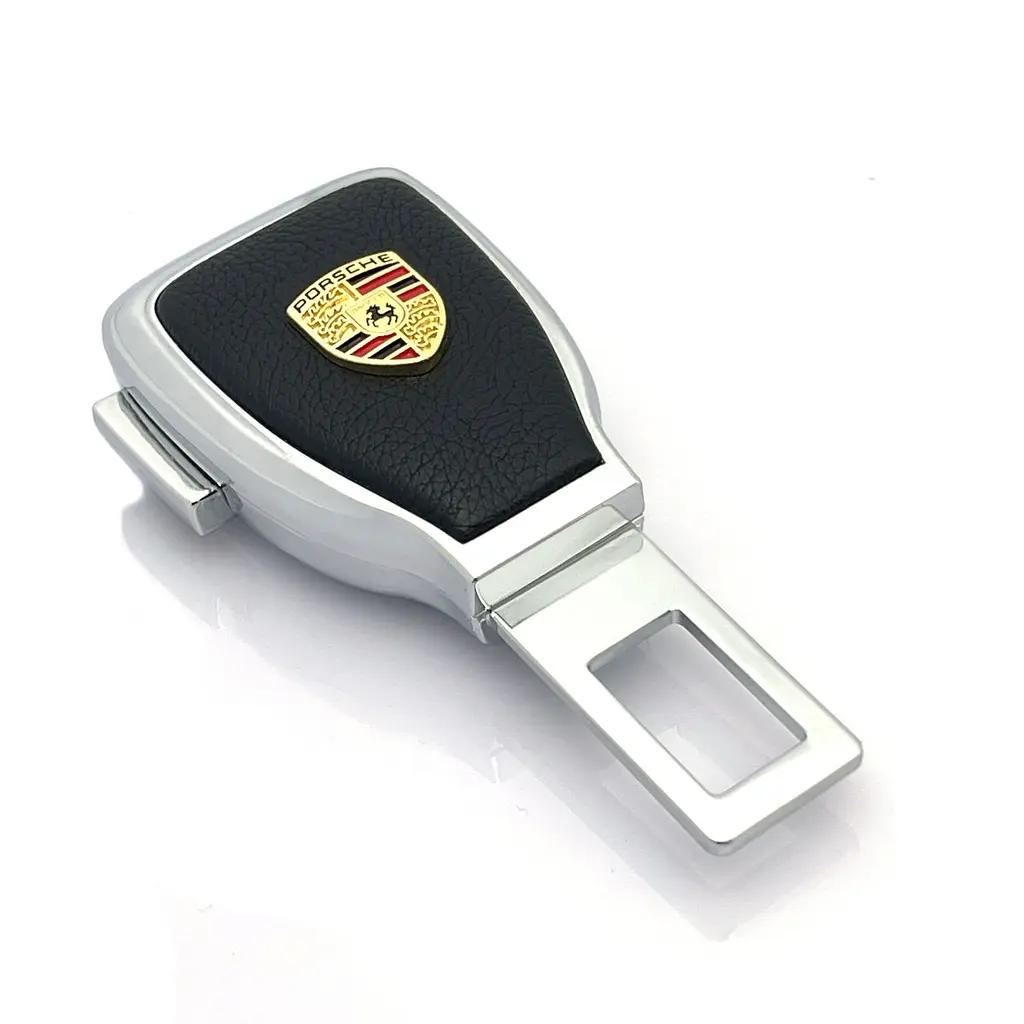 Заглушка перехідник ременя безпеки з логотипом Porsche 1 шт