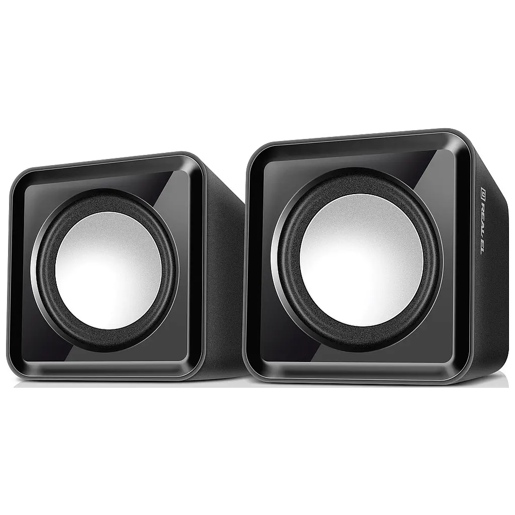 Акустична система REAL-EL S-10 USB Black (EL121100020)