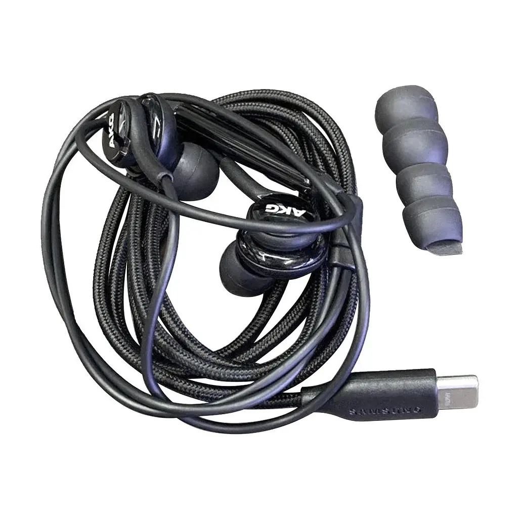 Оригінальні гарнітура навушники з мікрофоном AKG Samsung Type-C Black GH59-12252A - фото 5