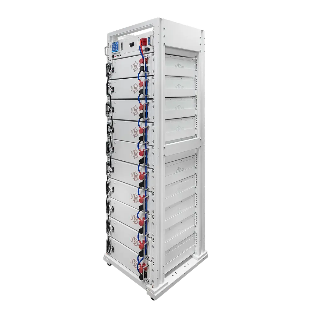 Акумулятор LP LiFePO4 Battery HVM 512V 100Ah (51200 Wh) BMS 125А AB Lrack white - фото 3