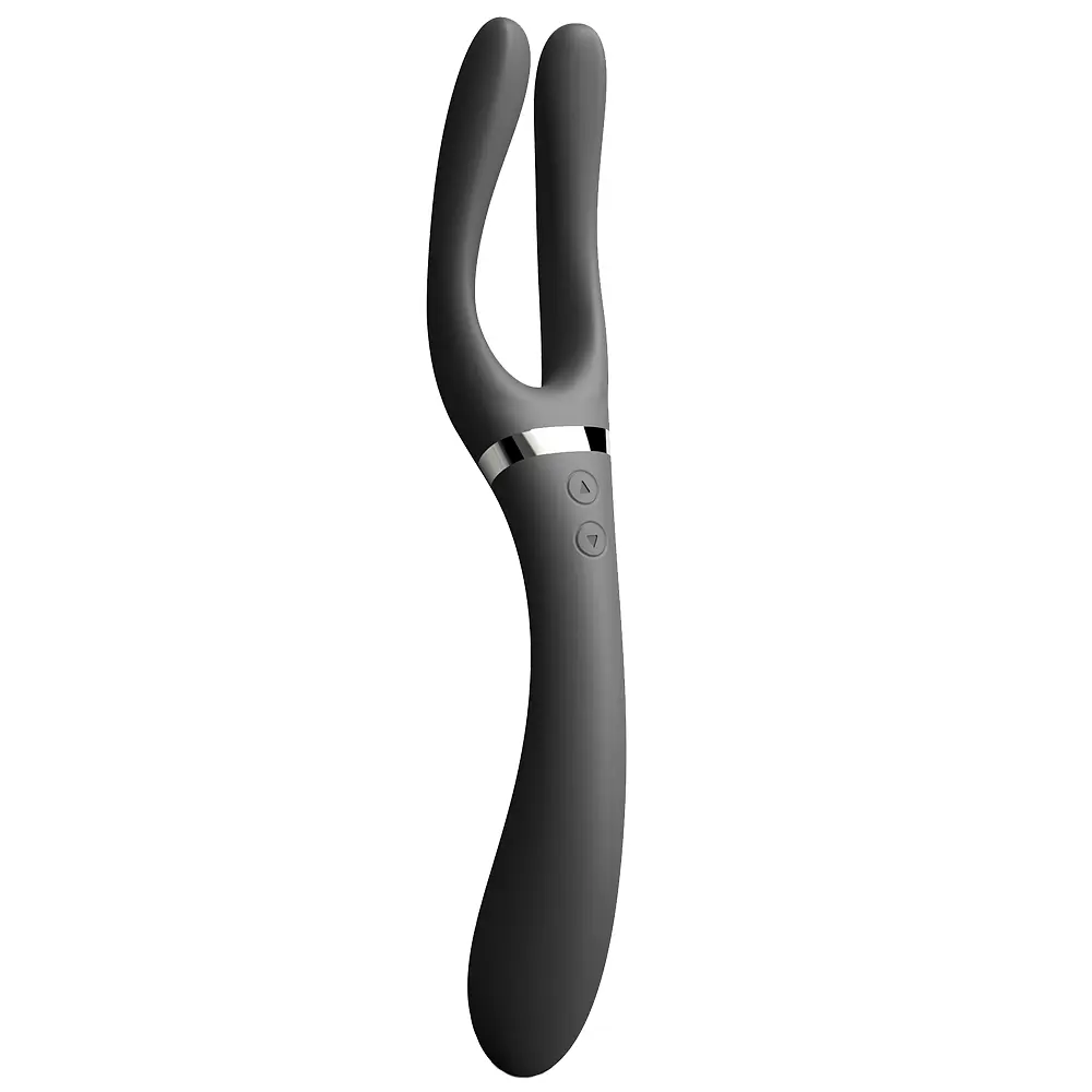 Гибкий универсальный вибратор Dorcel Infinite Joy 28.2 см черный - фото 2