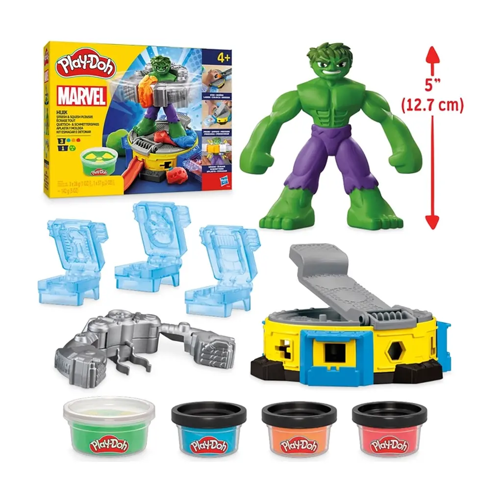 Набір для творчості Hasbro Play-Doh Marvel Hulk (F9826) - фото 3