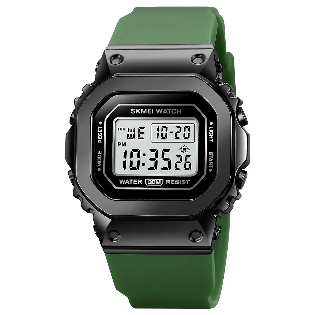 Наручний годинник чоловічий 1796 Military-Black Skmei acs0030594