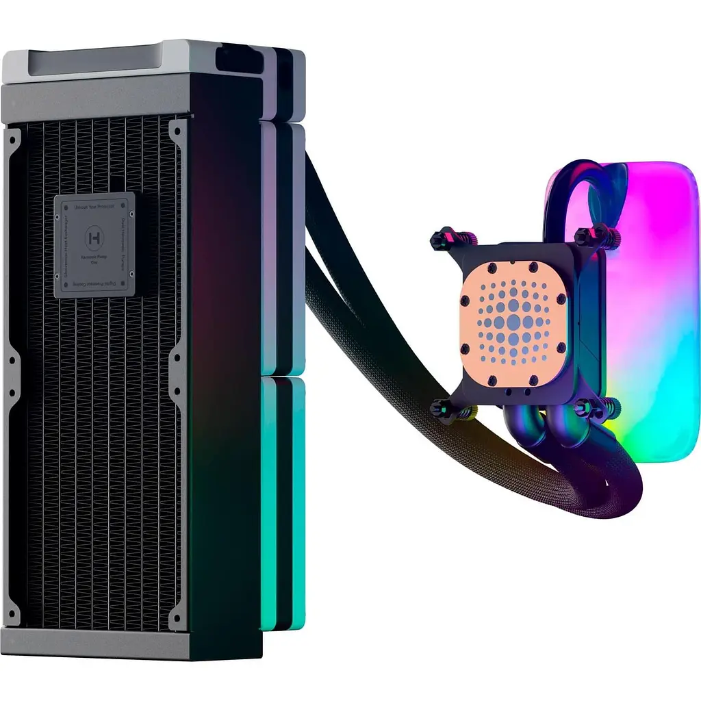 СВО Hyte THICC Q60 RGB 5'' LCD FAN-HYTE-Q60-BW Black/White (FAN-HYTE-Q60-BW) - фото 8