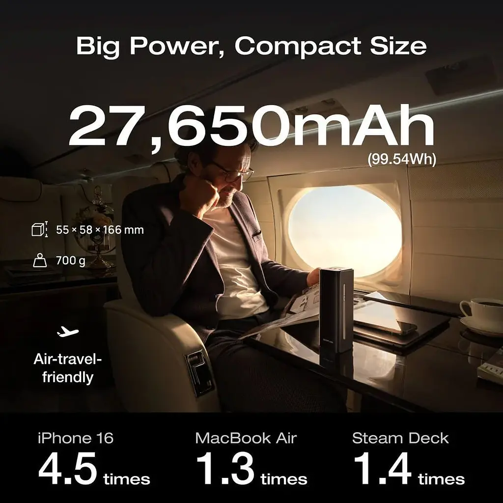 Внешний аккумулятор EcoFlow RAPID Pro 27650mAh [EF-RAPIDPRO27K-EU] [139810] - фото 8