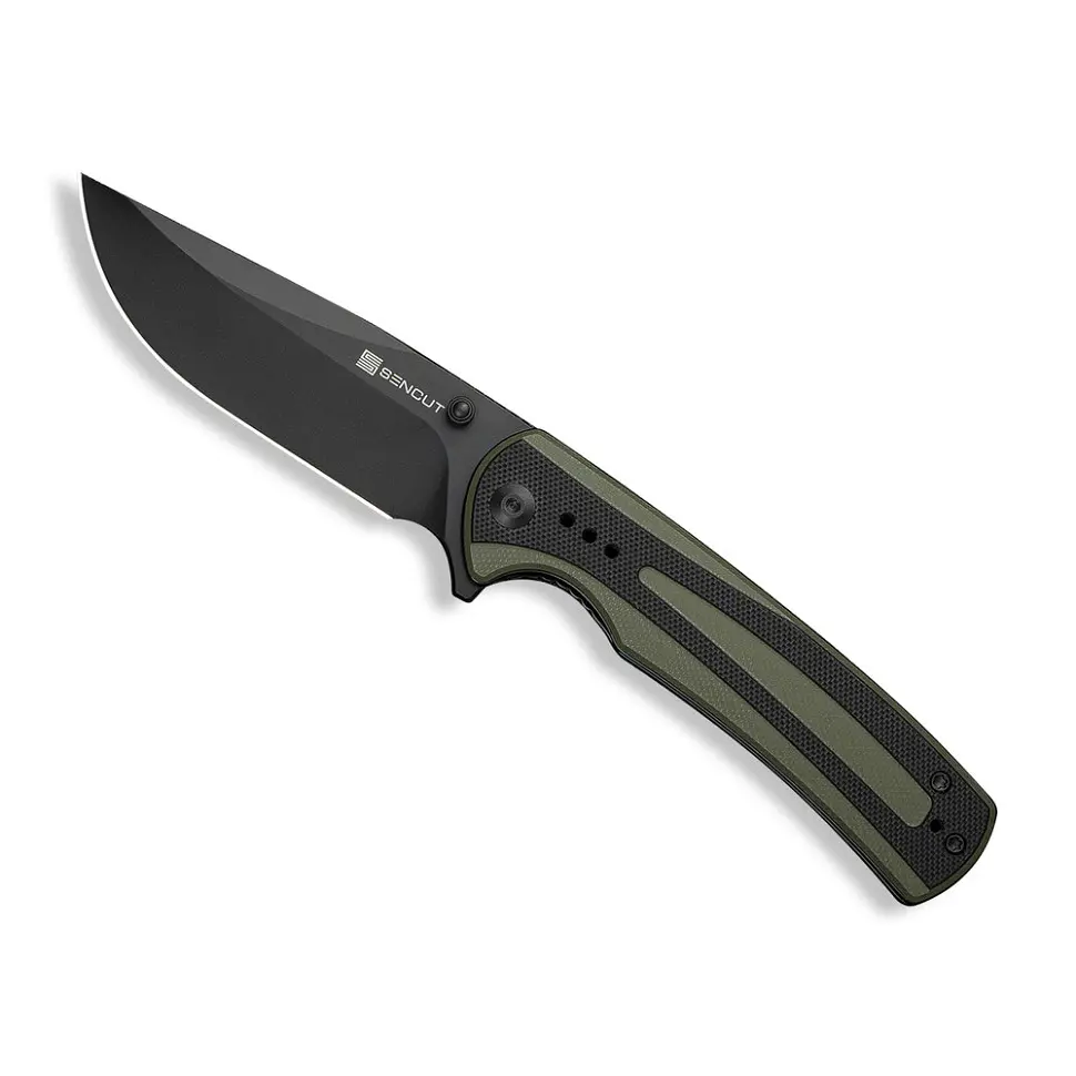 Ніж cкладний Sencut Regnator S24057-2 зелений - чорне лезо - фото 14