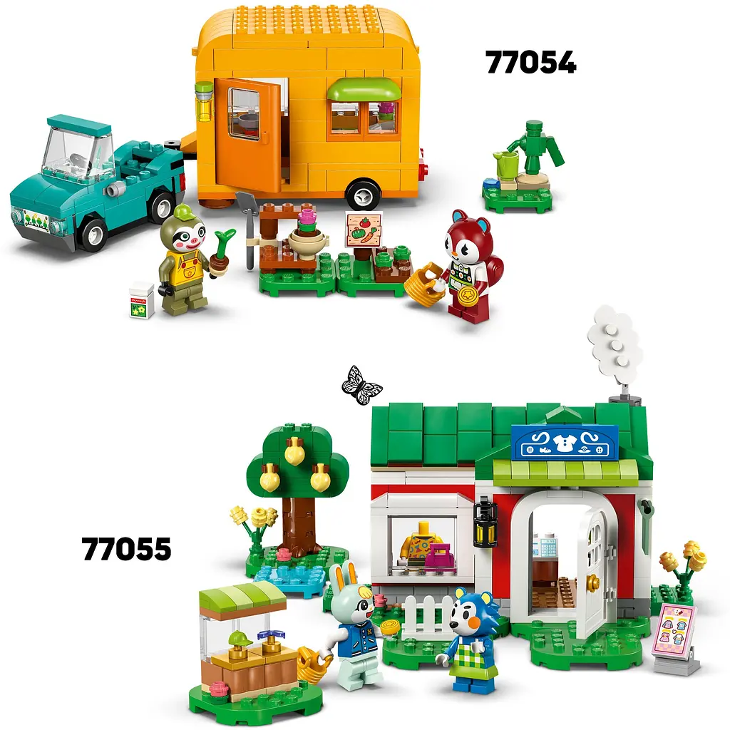 Конструктор LEGO Animal Crossing Наблюдение за звездами из Celeste 78 деталей (77053) - фото 9