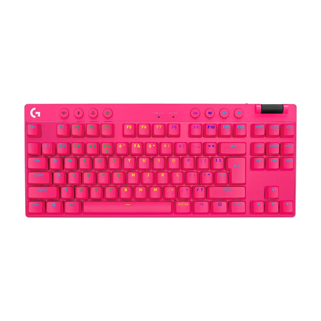 Клавіатура Logitech G PRO X TKL Lightspeed Tactile USB UA Magenta (920-012159)