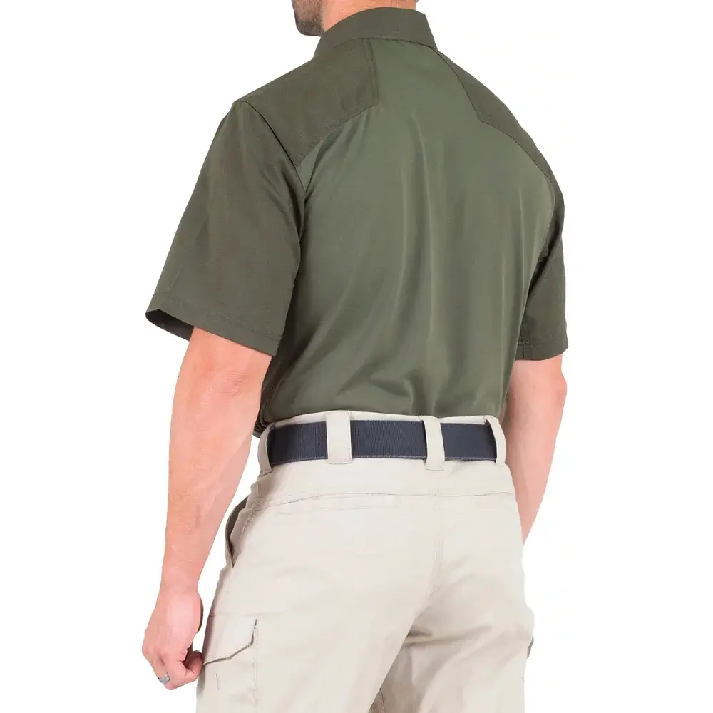 Теніска поло First Tactical Men’s V2 Pro Performance Short Sleeve Shirt XL Green - фото 3