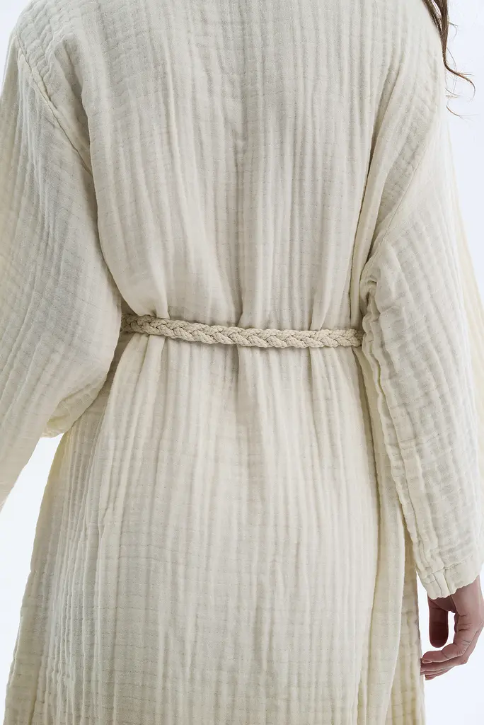 Халат Lotus Home - Nitra muslin green S/M - фото 5