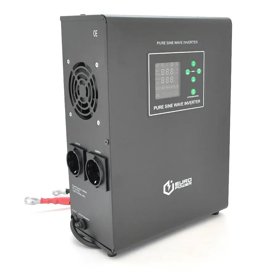 UPS ДБЖ із правильною синусоїдою Europower WMMPS-2500-24 2500VA, 1800W, АКБ 24 В, заряд до 30 А