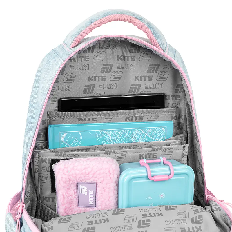Рюкзак Kite Education teens 2587M Classy&Sassy Блакитний (K26-2587M-3) - фото 16