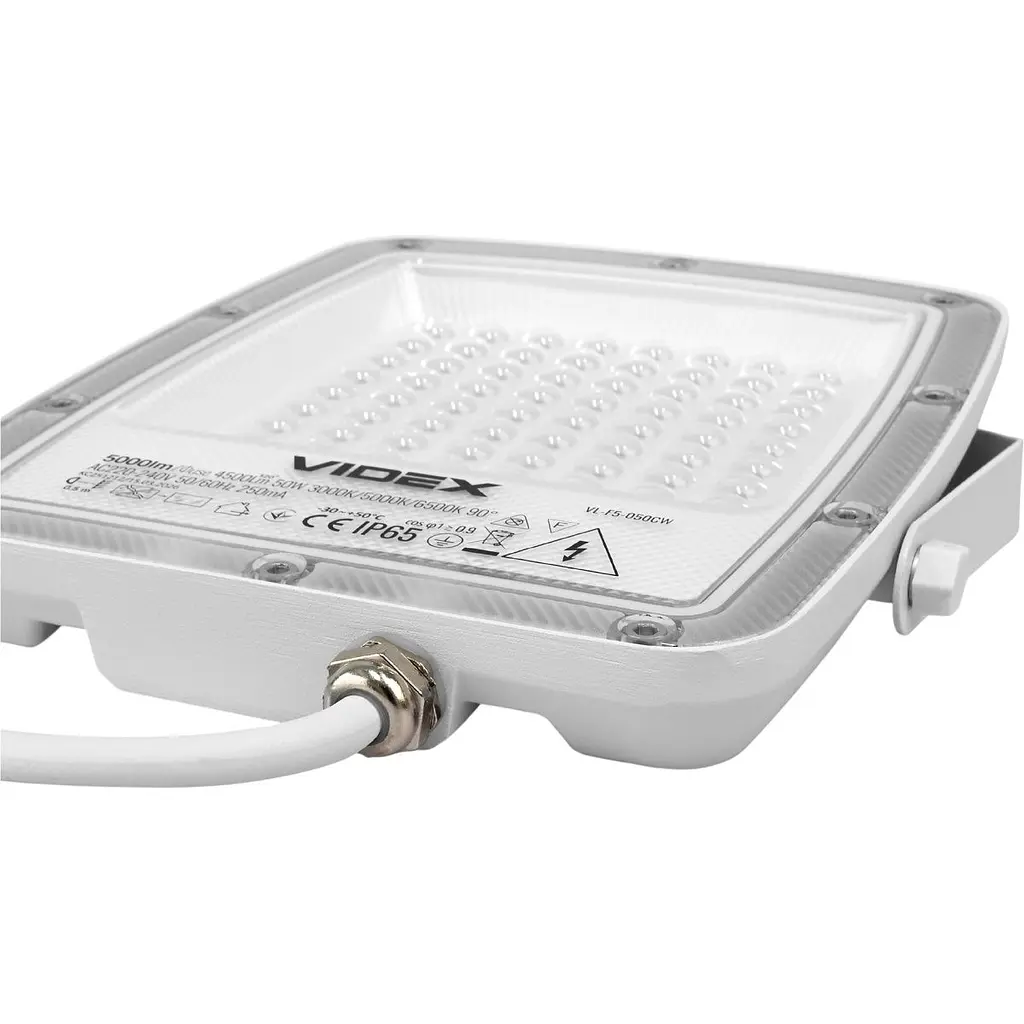 Світлодіодний прожектор Videx F5 50W White (VL-F5-050CW) [168707] - фото 8