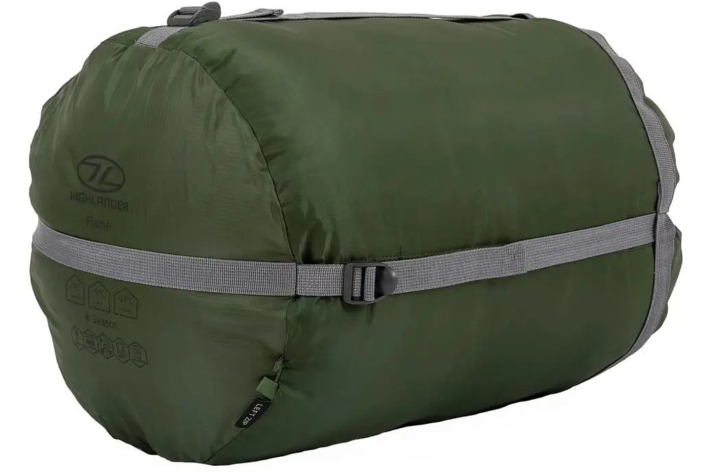Спальный мешок Highlander Phoenix Flame 400/-9°C Olive Green Left (SB244-OG) 929695 - фото 11