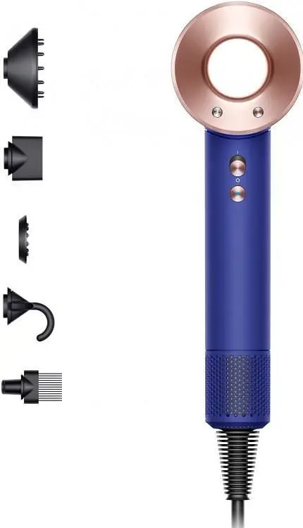 Фен Dyson HD07 Supersonic Limited Edition Vinca Blue/Rose (426081-01)