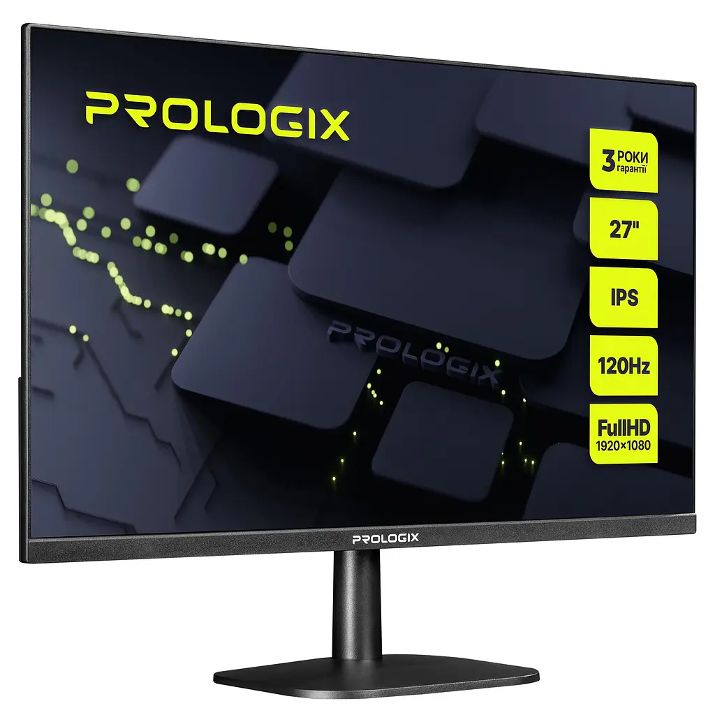 Монітор ProLogix 27" P2725HV Black FHD IPS 120Hz (P2725HV) - фото 2