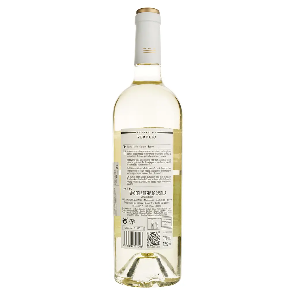 Вино Murviedro Coleccion Verdejo белое сухое 0.75 л - фото 2