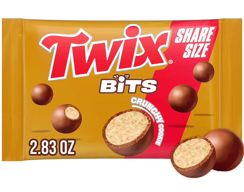 Шоколадні кульки Twix Bits Crunchy Cookie Chocolate Candy 80г - фото 3