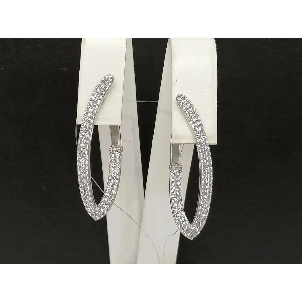 Золоті сережки Favoritum з фіанітами. 211740_2Б - фото 3