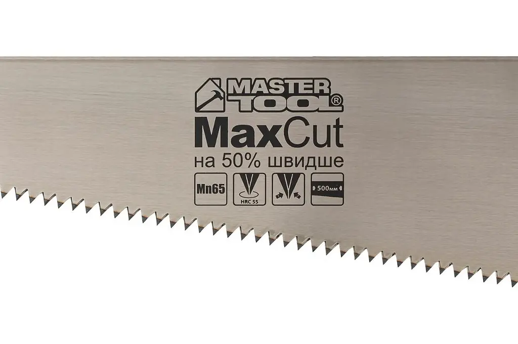 Ножівка ручна MasterTool по дереву 500 мм 4T х 1" подвійне заточування - фото 2