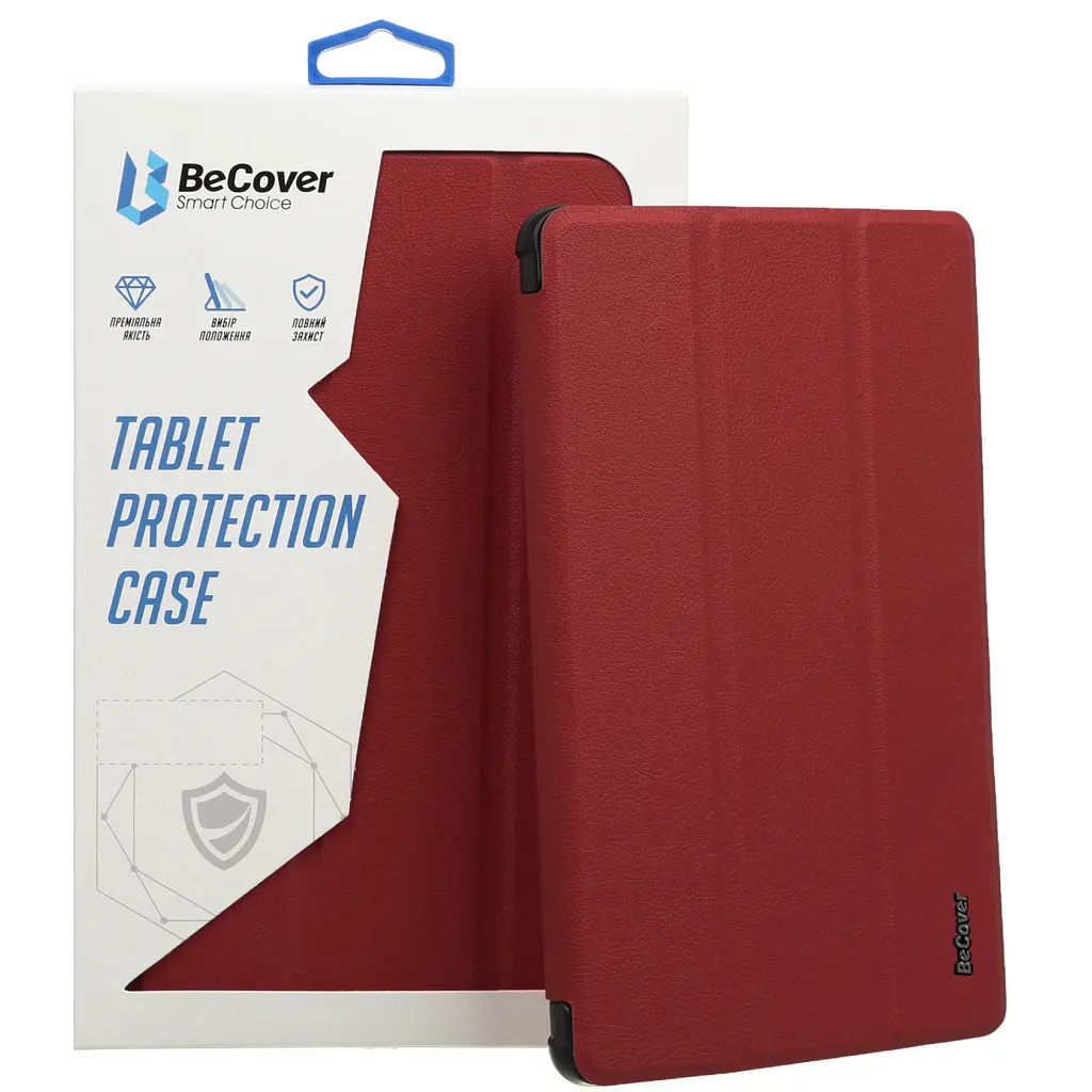 Чохол до планшета BeCover Smart Case Lenovo Tab M10 TB-328F (3rd Gen) 10.1" Red Wine (708287) - фото 8