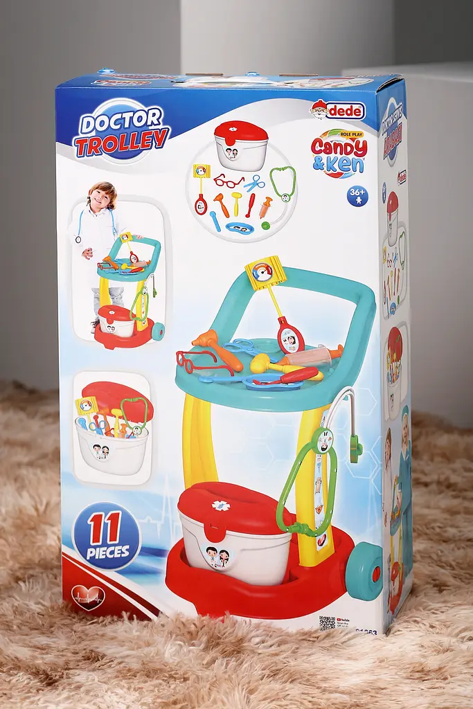 Набір лікаря DEDE DEDE-01963 Різнокольоровий (8693830019636) shop (8693830019636) - фото 4