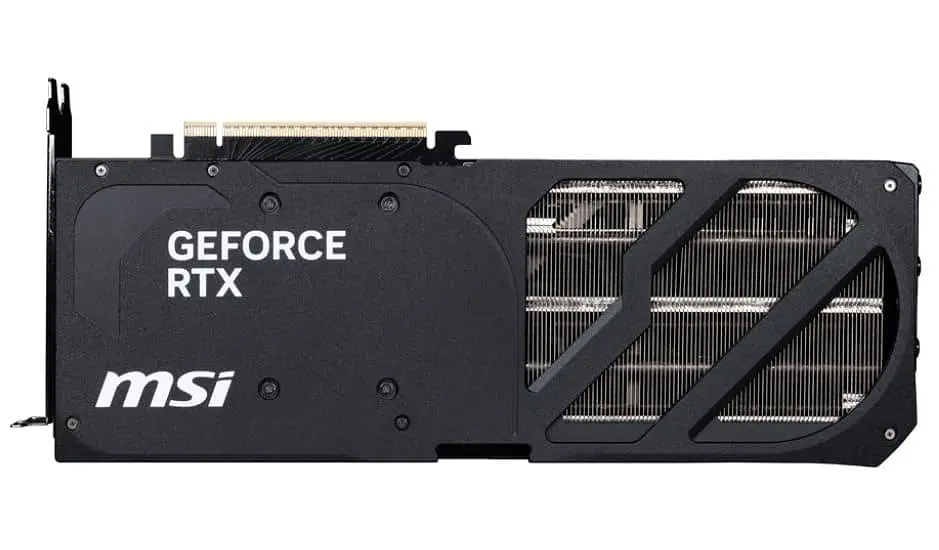 Відеокарта MSI RTX 5070 TI 16G SHADOW 3X OC (RTX 5070 TI 16G SHADOW 3X OC) (GDDR7, 256 bit, PCI-E v5.0 x16) U1 - фото 3