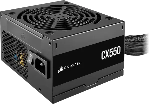 Блок живлення Corsair CX550 550W 80+ Bronze Black (CP-9020277-EU) - фото 2