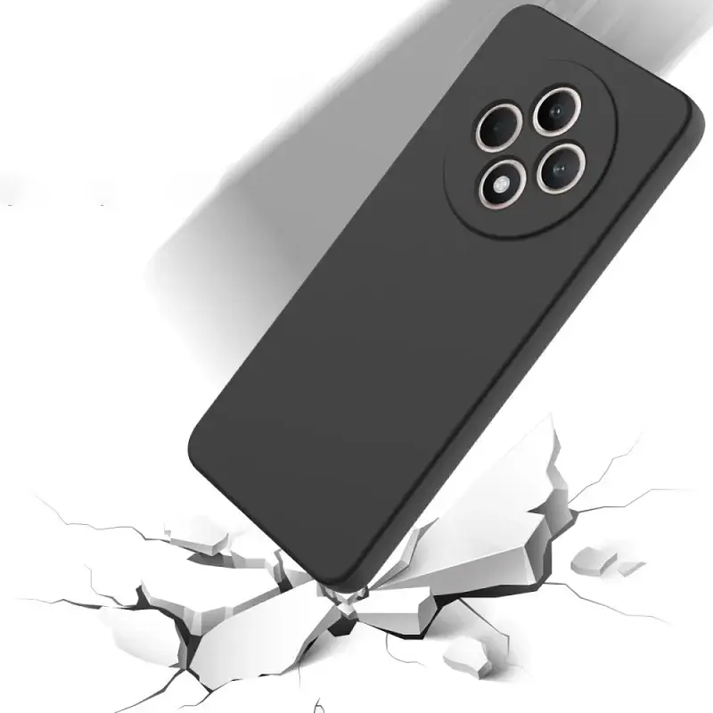Силіконовий чохол BeCover для Oppo Reno12 F 5G Black (712767) - фото 3