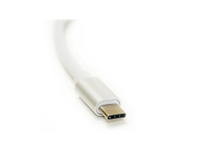 Кабель-перехідник PowerPlant HDMI female - USB Type-C, 0.15м (KD00AS1272) - фото 3