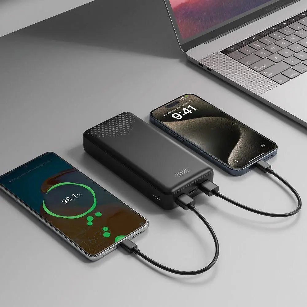 Зовнішній акумулятор XO PB313 20000mAh 10W Black [163287] - фото 5