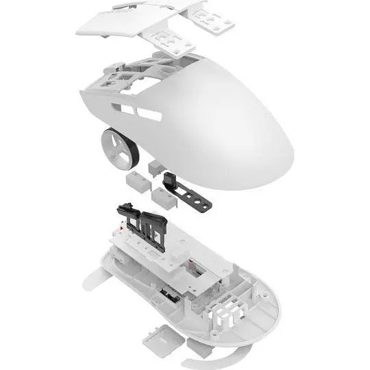 Миша Thunderobot NL6 Tril-Mode Wireless Mouse White [175913] - фото 7