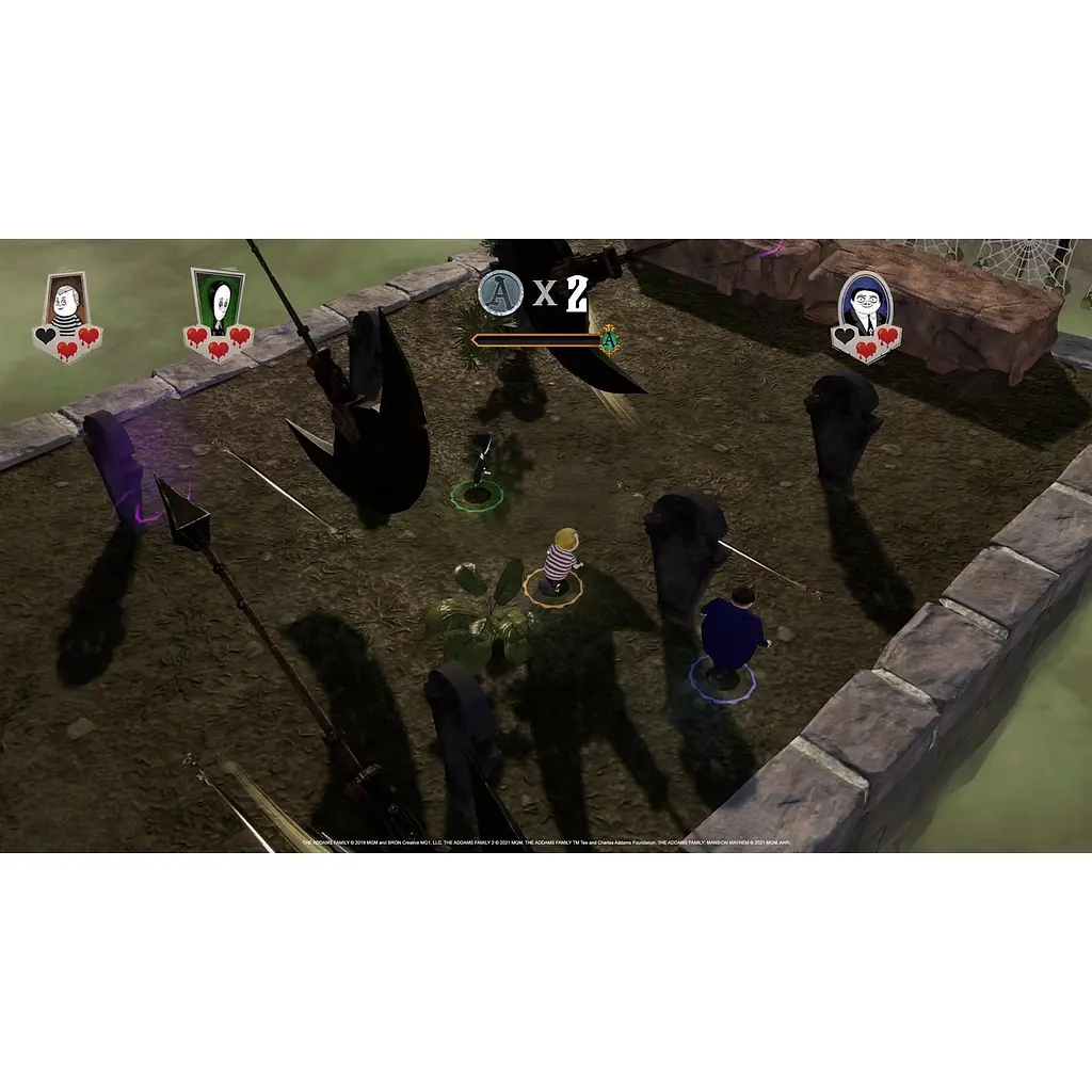 Ключ активації Microsoft The Addams Family: Mansion Mayhem для Xbox One та Xbox Series X/S - фото 11