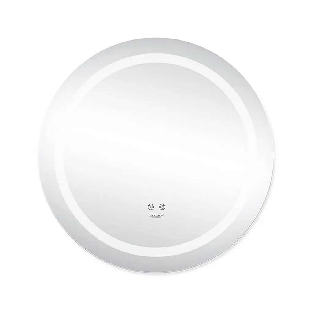 Дзеркало Kroner KRP Spiegel R2 - 6060 з LED-підсвічуванням та антизапітнінням CV030042, Білий - фото 4