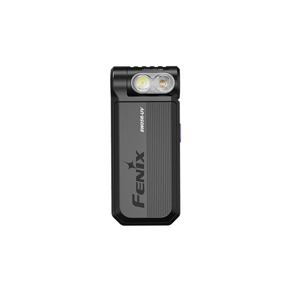Фонарь ручной Fenix SW05R-UV LED черный - фото 3