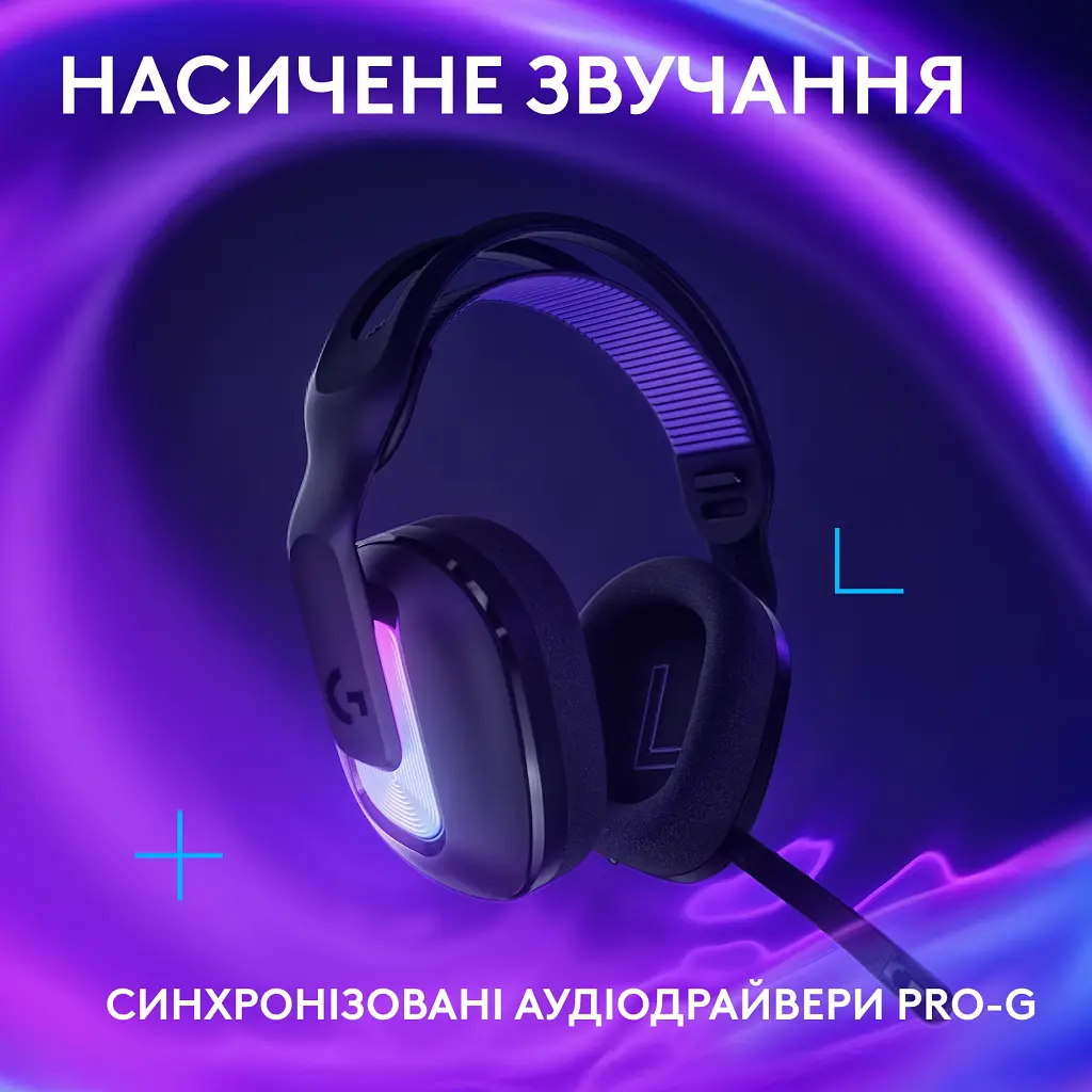 Навушники Logitech G522 Lightspeed Wireless Gaming Headset Black (981-001544) - фото 6