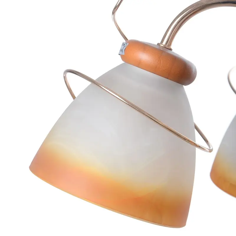 Люстра подвесная Brille прованс E27 60W BR (BKL-409S/5) - фото 2