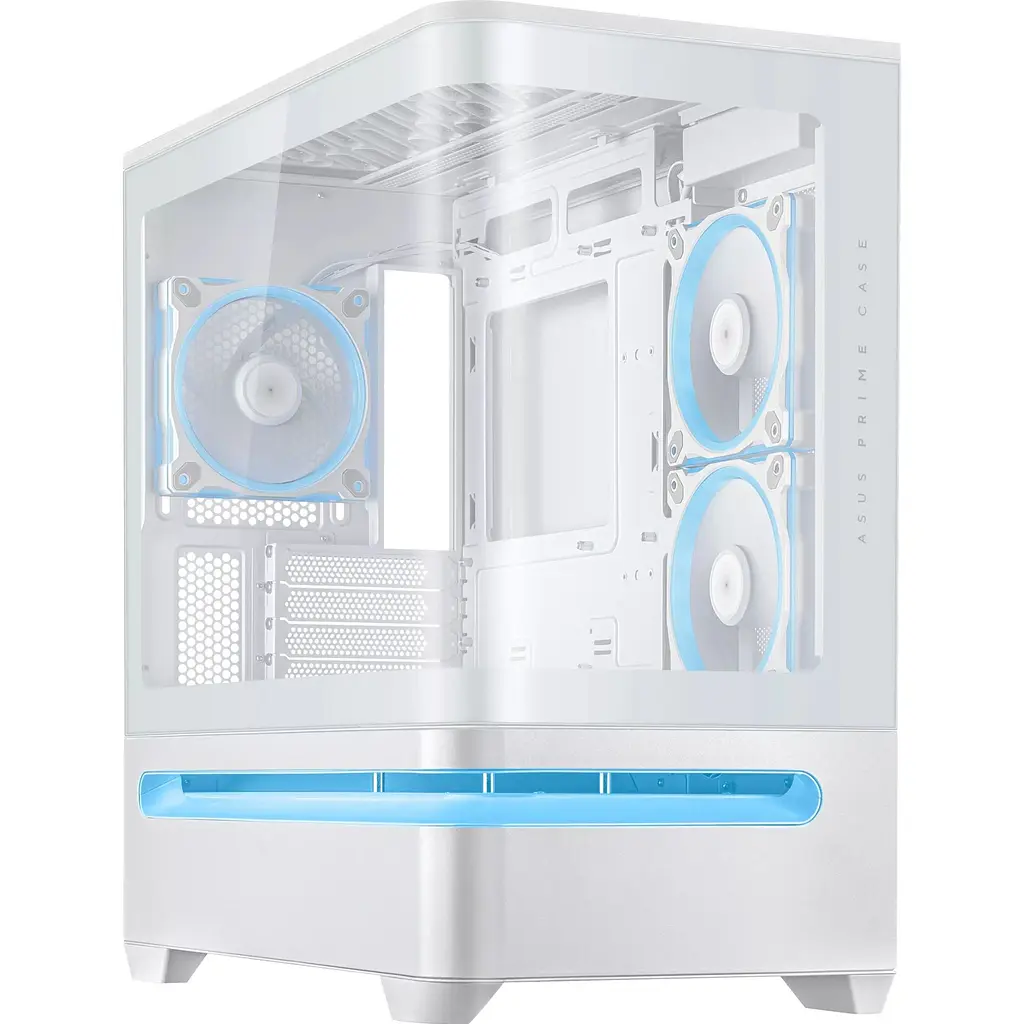 Корпус Asus Prime AP202 ARGB Tempered Glass White (90DC00P3-B19000) [146495] - фото 2