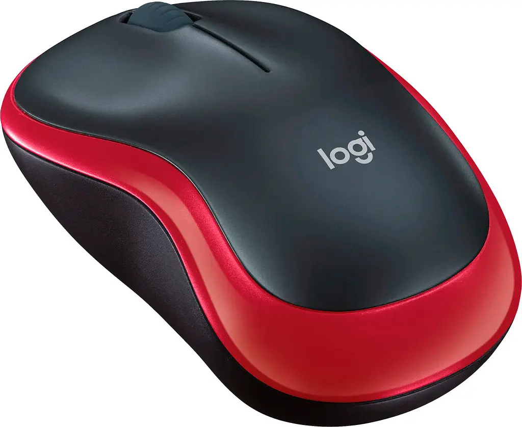 Мышка Logitech M185 беспроводная, Red (new) - фото 2