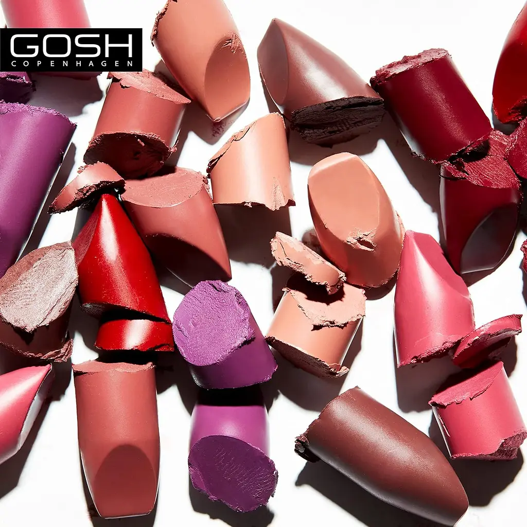 Помада для губ Gosh Kiss Me Matt Lips Lipstick, тон 011 (Loveable Kiss), 2 г - фото 3