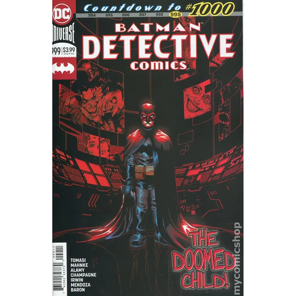 Detective Comics (2016 3rd Series) #999A - Пітер Дж. Томасі