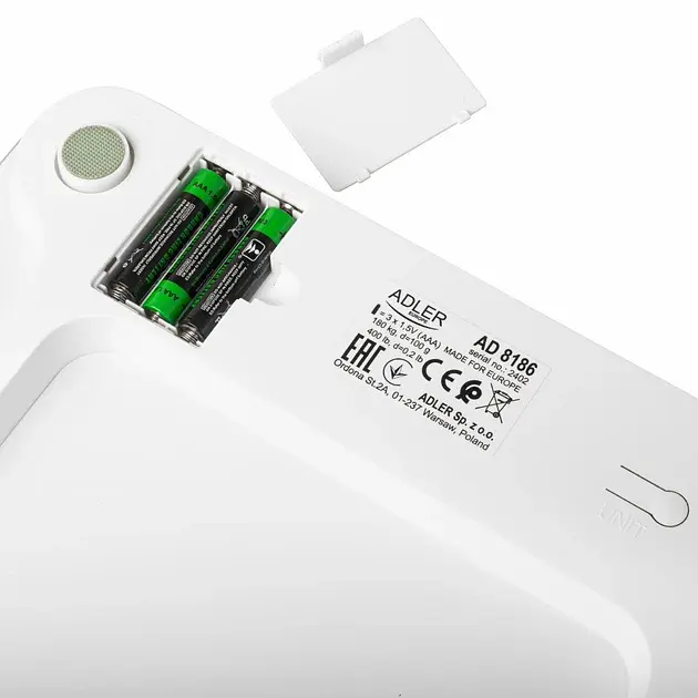 Ваги скляні Adler AD 8186 Smart Body Analyzer - фото 3
