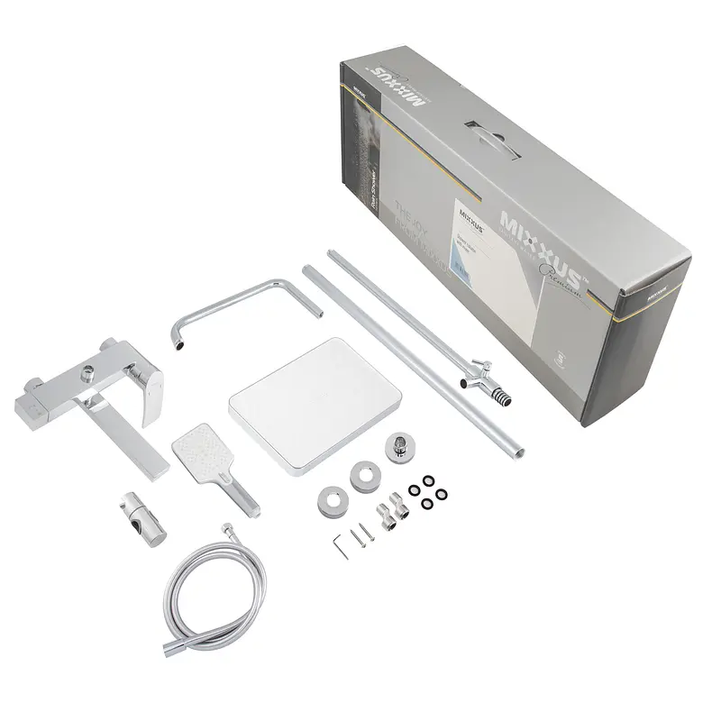 Душова система Mixxus Premium Rubens 009-J з виливом MI8255, Хром - фото 7