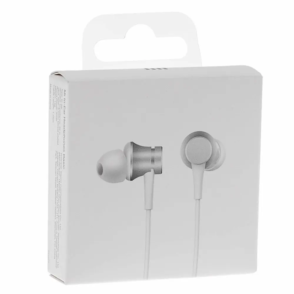 Наушники с микрофоном Xiaomi Piston Fresh Bloom Matte Silver - фото 4